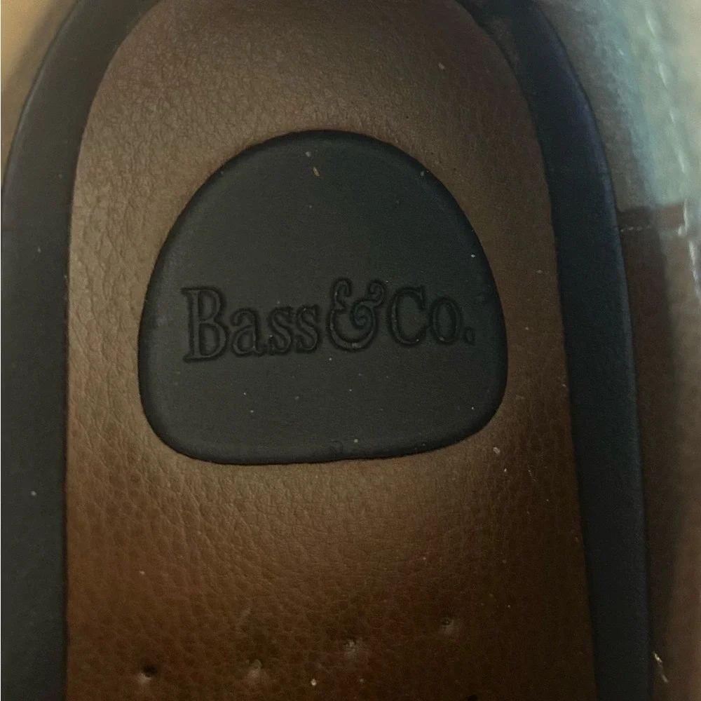 Bass-Chase Men's Brown Leather Shoes - Timeless Style - 10W
